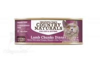 Country Naturals 無穀物 草飼羊角切肉塊配方 貓罐頭 2.8oz