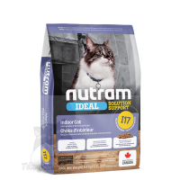 Nutram I17 Ideal Solution Support® Indoor Shedding Natural Cat Food 控制掉毛室內天然貓糧 1.13kg